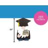Graduation Gnome Sidewalk Signs – 6 Pieces