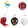Red Graduation Balloon Yard Stake Topiary Kit – Party Decor – 55 Pieces
