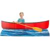 Rocky Beach VBS Canoe Cardboard Cutout Stand-Up, Vacation Bible School 2024