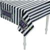 108″ x 54″ Beetlejuice Rectangle Disposable Plastic Tablecloth