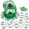Fun Express – Green Grad Table D+cor Kit (23pc) for Graduation – Party Decor – General Decor – Centerpieces – Graduation – 23 Pieces