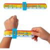 Fun Express 8 3/4″ x 1 3/4″ 100th Day of School Count to 100 Slap Bracelets – 24 Pieces