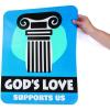 Fun Express Athens Cutouts – Party Decor – VBS Vacation Bible School Supplies/Decor – 6 Pieces