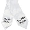 Fun Express Personalized Kids’ White Elementary School Graduation Stole – Apparel Accessories – 1 Piece