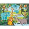 Fun Express Zoo Sticker Scene – Stationery – VBS Vacation Bible School Supplies/Decor – 12 Pieces