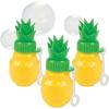 Pineapple Shaped Bubble Bottles – 12 Pieces – Toys and Party Favors