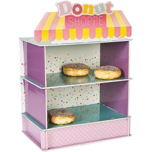 Donut Shop Party Treat Stand (2 Levels for More Treats) Birthday and Party Supplies