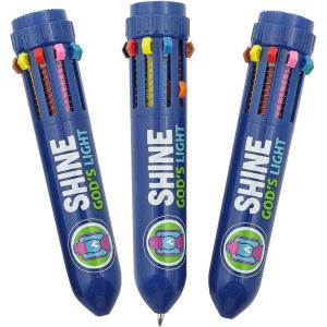 Fun Express 3 3/4″ Mini Great North VBS Plastic Shuttle Pens – 12 Pieces, Vacation Bible School Supplies