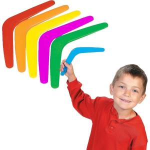 Fun Express Plastic Boomerangs – VBS Vacation Bible School Supplies/Decor – Outdoor Play, School and Daycare Activities for Kids – Bulk Pack of 48
