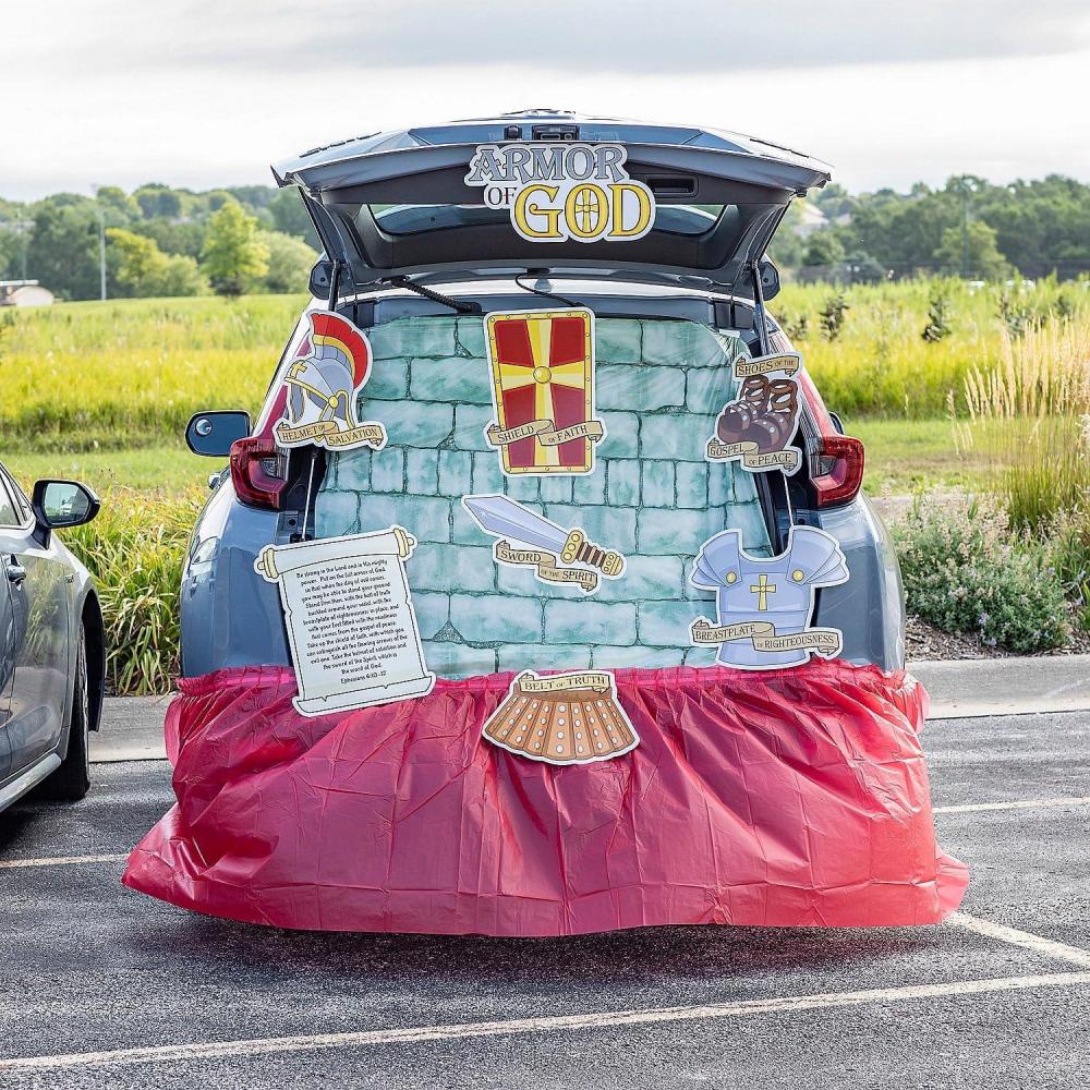 image:imageFun Express Full Update Party Supplies Deluxe Religious Armor of God TrunkorTreat Decorating Kit