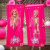 Fun Express Fashion Doll Posable Skeletons Halloween Decorating Kit – 6 Pc