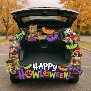 Value Paw Patrol Happy Howl-O-Ween Trunk-or-Treat Cardstock Decorating Kit – 12 piece