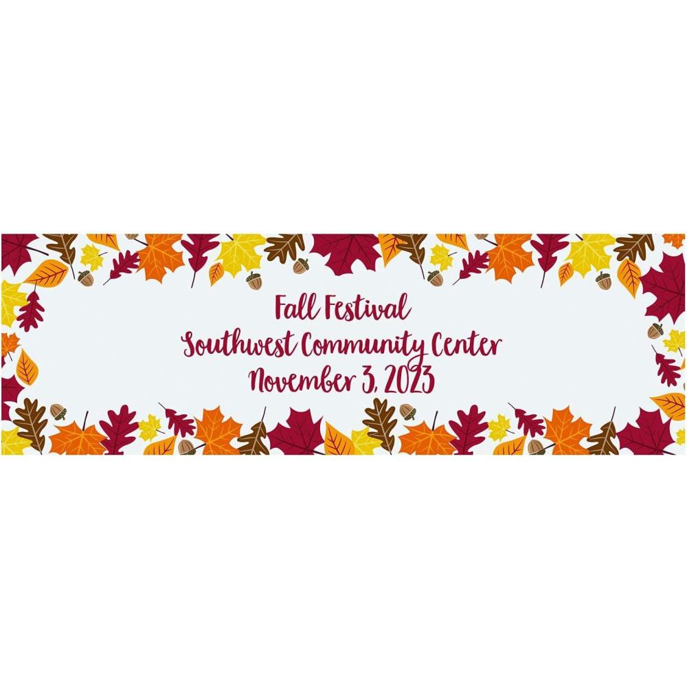 image:imageFall Custom Banner Medium 1 Piece