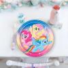 Fun Express My Little Pony Magic Party Paper Dinner Plates – My Little Pony Friends Theme Birthday Party Round Dessert Plates – Disposable Plates for Birthday Girls Baby Shower Decorations – 8 Pieces