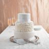Fun Express Personalized Embossed Heart Wedding Cake Knife & Server Set – Home Decor – 2 Pieces