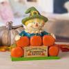 Fun Express Fall Scarecrow with Pumpkins Tabletop Decoration