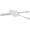 Fun Express Personalized Embossed Heart Wedding Cake Knife & Server Set – Home Decor – 2 Pieces