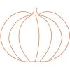 Fun Express Wire Pumpkin Wreath Form – 16 Inch – Fall and Halloween Crafts