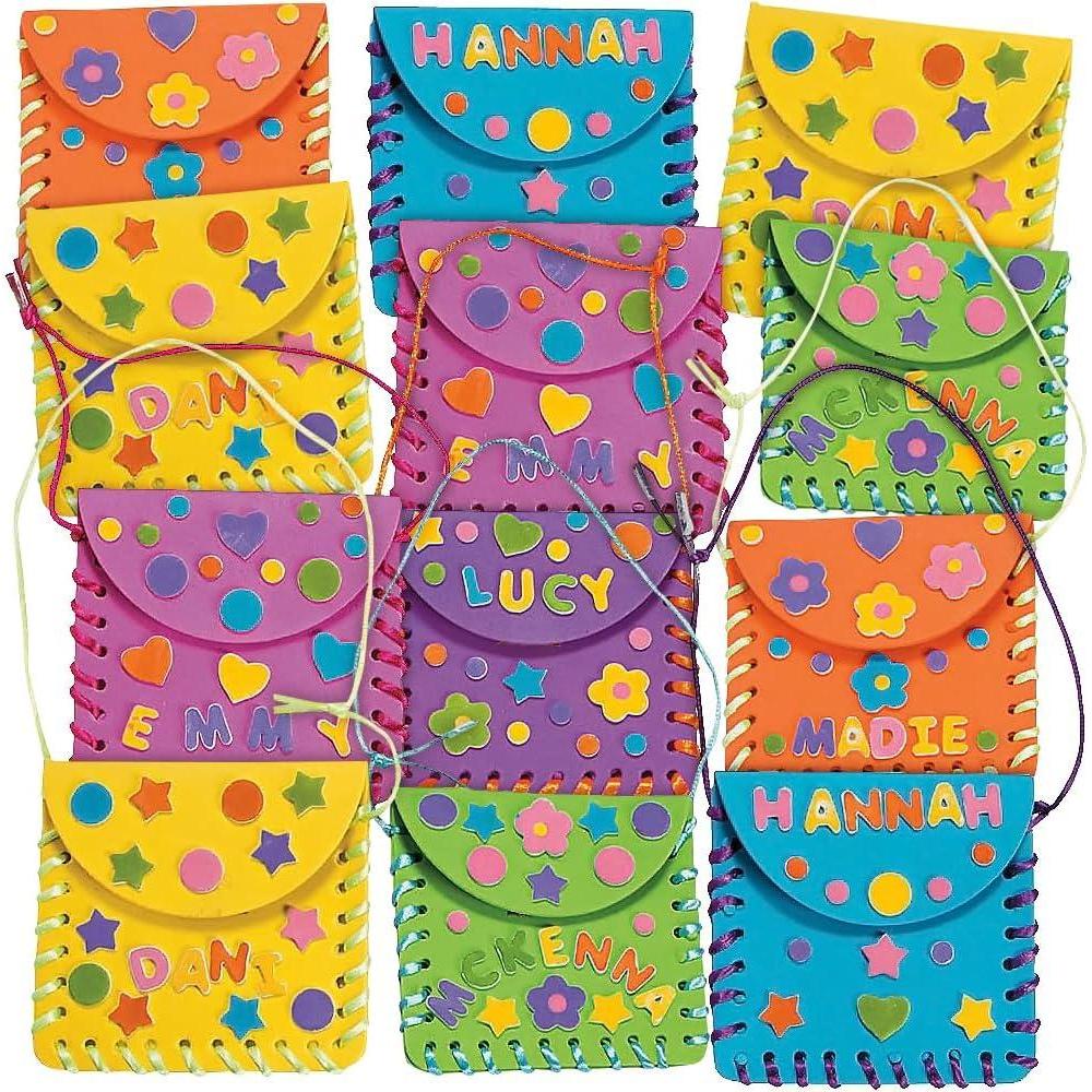 image:imageFabulous Foam Lacing Coin Purse  Crafts for Kids and Fun Home Activities