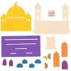 3D Religious Mosque Foam Craft Kit – 12 Sets – Fun & Educational DIY Activity for Classrooms, Religious Events & at-Home Learning