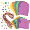 Fabulous Foam Lacing Coin Purse – Crafts for Kids and Fun Home Activities