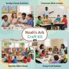 Fun Express 3D Floating Noah’s Ark Crafy Kit – Makes12 – DIY Crafts for Kids and Sunday School Activities