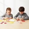 Valentine Heart Pizza Tissue Paper Craft Kit – 12 Sets – Perfect for Classroom Parties, After-School Activities & Valentine’s Day Fun