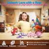 Wind Up Dinosaur Valentine Craft Kit – Makes 12 – Crafts for Kids and Fun Home Activities