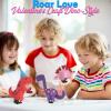 Wind Up Dinosaur Valentine Craft Kit – Makes 12 – Crafts for Kids and Fun Home Activities