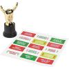 Fun Express – Ugly Sweater Costume Trophy for Christmas – Stationery – Awards – 12 Pieces(Pack of 12)