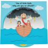 Fun Express Jesus Calms The Storm Wheel Craft Kit – Religious DIY Craft Set for Kids – Perfect for Home Church and Classroom Activities – Promotes Creativity and Faith-Based Learning – 12 Pieces