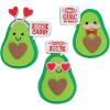 Fun Express Valentine Avocado Magnets Craft Kits – 12 Pieces Fun DIY Valentines Day Crafts for Kids Includes All Materials for 12 Magnets Perfect for Classroom or Home Activities 12 Pieces