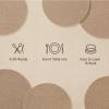 Burlap Circles (bulk set of 25) Wedding Party Supplies