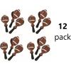Fun Express Football Clappers (12 Pieces) Party Accessories, Homecoming, Cheer, Birthday Supplies