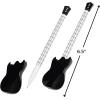 Fun Express Guitar Shaped Pens – Music Classroom Giveaways and Party Favors – VBS Vacation Bible School Supplies/Decor – Set of 12