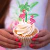 Fun Express Plastic Palm Tree Picks (6dz) for Party – Party Supplies – Serveware & Barware – Picks & Stirrers & Parasols – Party – 72 Pieces – Green