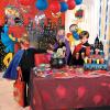 Fun Express Superhero Skyscraper City Treat Stand – Includes 32 Paper Cones – Comic Birthday Party Supplies and Decor – VBS Vacation Bible School Supplies/Decor