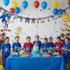 Sonic the Hedgehog Birthday Banner – 6ft Cardstock Jointed “Happy Birthday” Sign for Kids Sonic Party Supplies, Sonic Decorations for Boys, Video Game Theme Birthday Party Decor