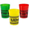 Fun Express 12 Pieces Black History Month Colored Plastic Cups, Each Holds 8 oz, BPA Free Plastic, Party Supplies, Multi-Color