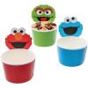 Fun Express 3 3/4″ x 5 3/4″ Sesame Street Party Characters Disposable Treat Cups – 12 count