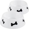 Fun Express Dog Dish Shaped Party Bowls – Plastic Dishes – Kids Birthday Party, Dog Gotcha and Party Supplies – Multicolor (Set of 2)