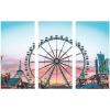 Fun Express Ferris Wheel Backdrop Banner – 9 feet Long – County Fair and Carnival Party Décor – VBS Vacation Bible School Supplies/Decor