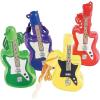 Fun Express Guitar Bubble Bottle Necklaces – Colorful Music Party Favors for Kids Perfect VBS Vacation Bible School Supplies – Fun Decorations Parties & Events Engaging & Interactive – 12 Pieces