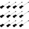 Fun Express Guitar Shaped Pens – Music Classroom Giveaways and Party Favors – VBS Vacation Bible School Supplies/Decor – Set of 12