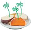 Fun Express Plastic Palm Tree Picks (6dz) for Party – Party Supplies – Serveware & Barware – Picks & Stirrers & Parasols – Party – 72 Pieces – Green