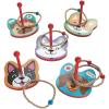 Fun Express Puppy Dog Ring Toss Game – Includes 5 Bases and 6 Rope Rings – Party Games – VBS Vacation Bible School Supplies/Decor