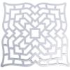 Silver FOIL CARDSTOCK PLACEMAT 24PC – Party Supplies – 24 Pieces