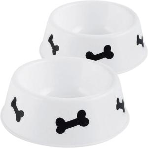 Fun Express Dog Dish Shaped Party Bowls – Plastic Dishes – Kids Birthday Party, Dog Gotcha and Party Supplies – Multicolor (Set of 2)