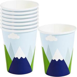Fun Express HORSE PARTY PAPER CUP – Party Supplies – 8 Pieces(Born to Move Mountains)