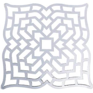 Silver FOIL CARDSTOCK PLACEMAT 24PC – Party Supplies – 24 Pieces